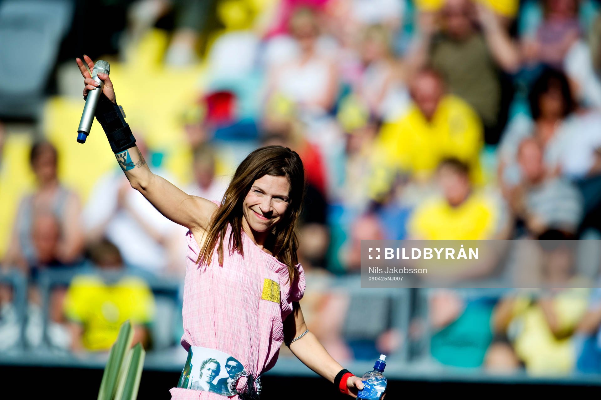 Fotboll, Landskamp, invigning av Gamla Ullevi. Caroline af