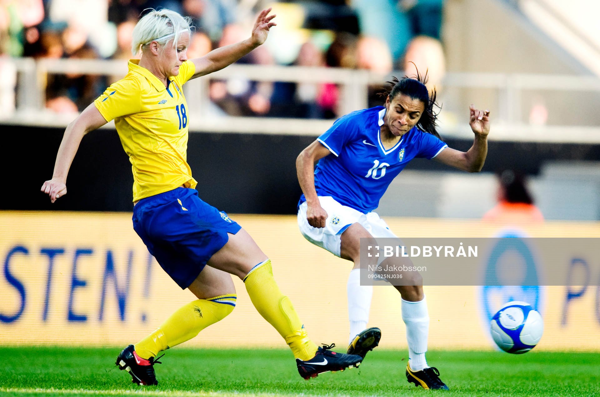 Nilla Fischer, Sverige, Marta, Brasilien