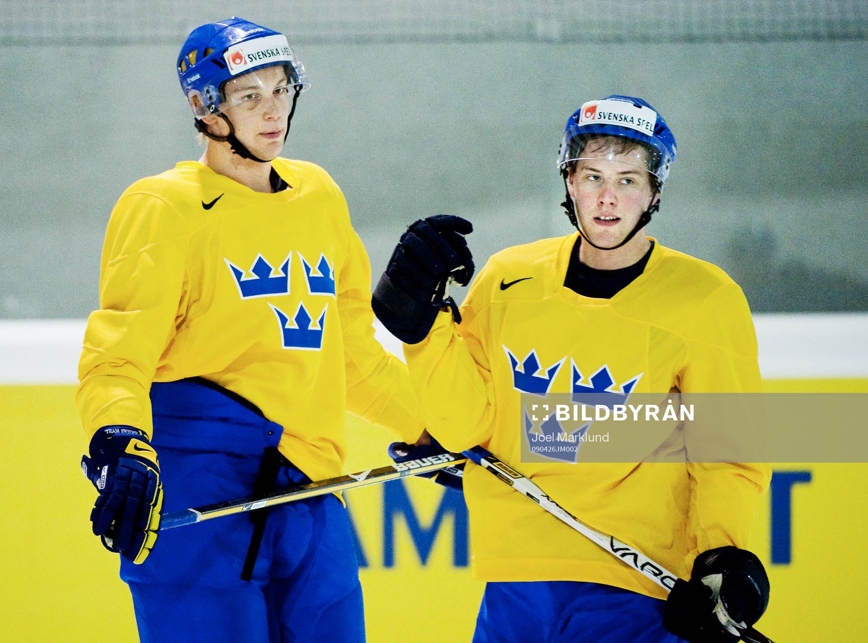 Johan Harju och Linus Omark