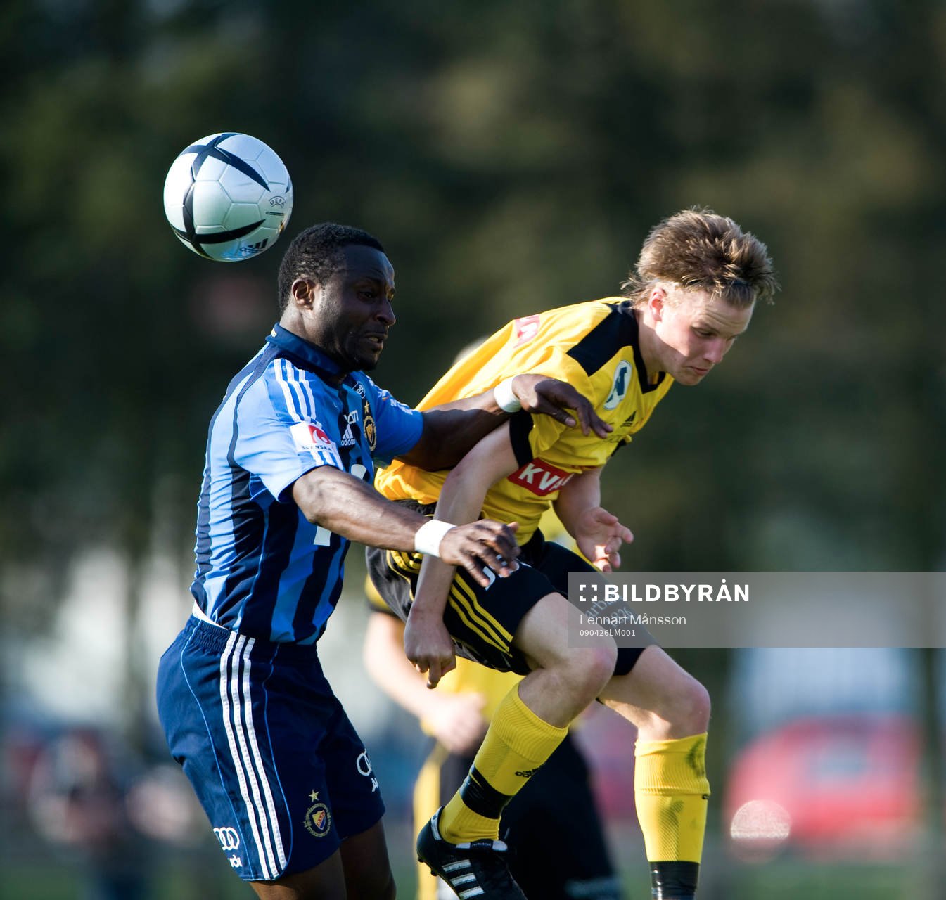 Jesper Bertilsson mot Prince Ikpe Ekong