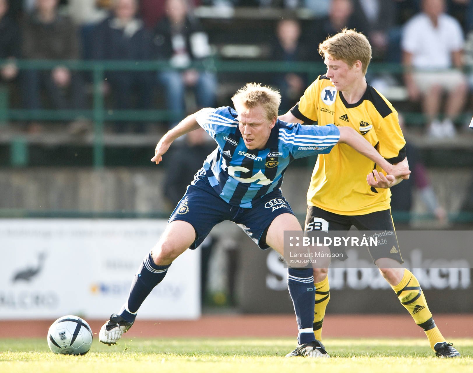  Aki Riihilahti, Djurgården och Joel Svensson, Hässleholm.