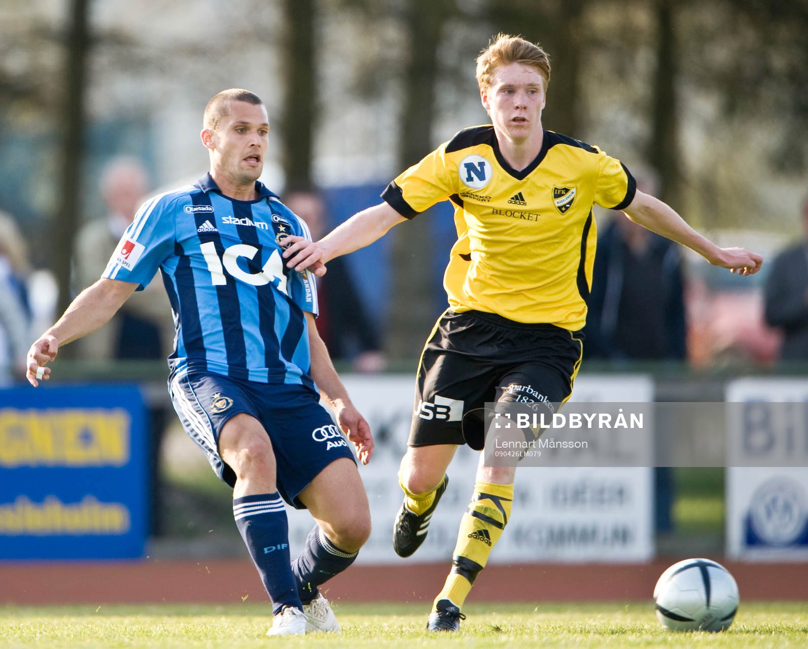 Martin Andersson, Djurgården, och Joel Svensson,