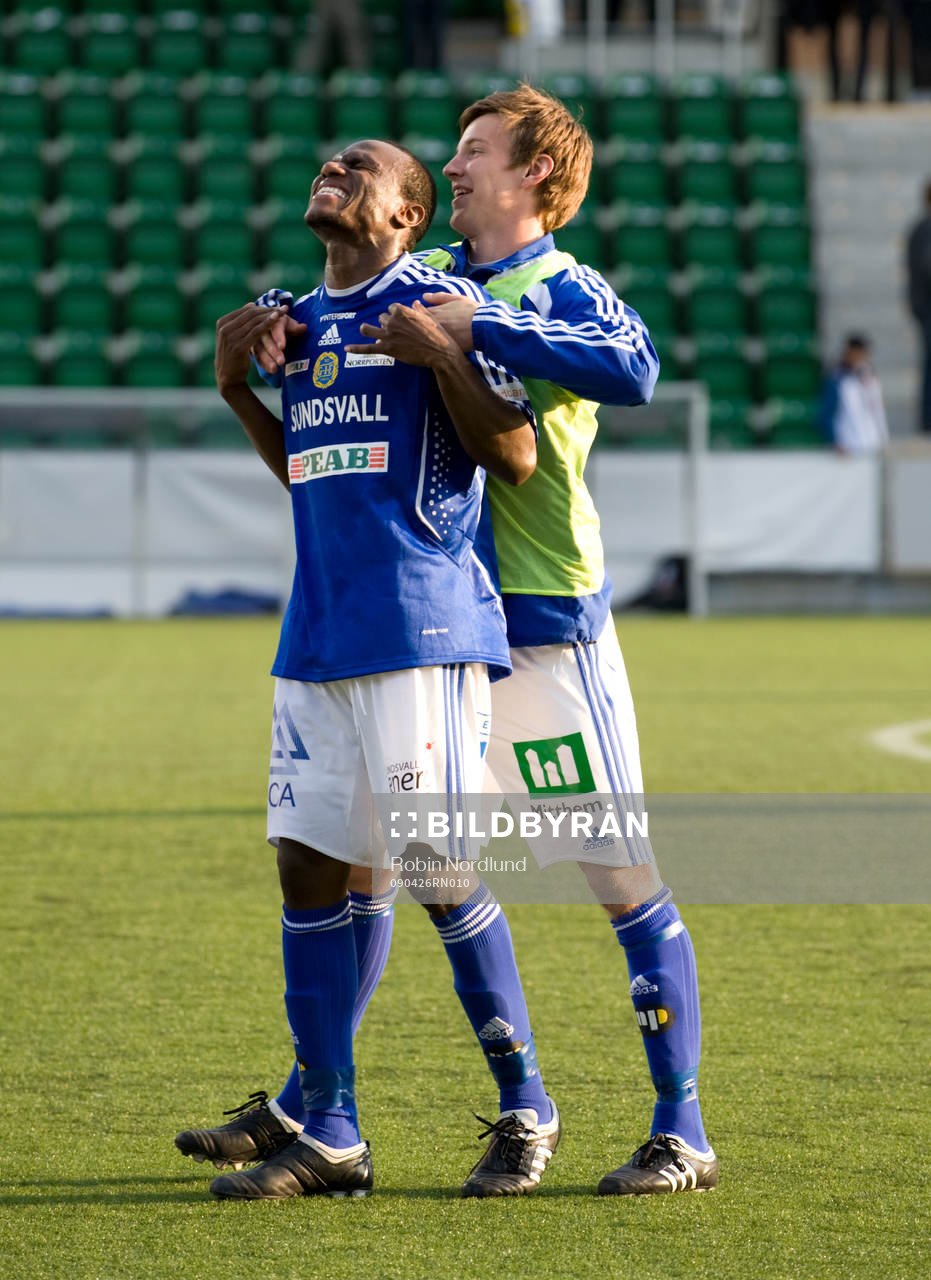 Robert Mambo Mumba, Sundsvall jubel