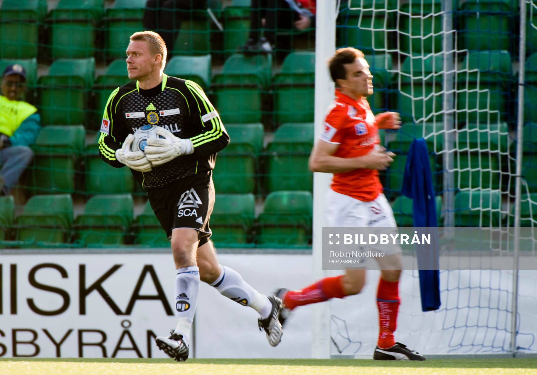 Fredrik Sundfors, Målvakt Sundsvall