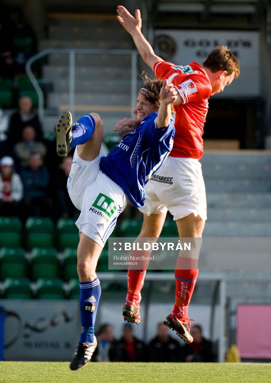 Linus Hallenius, Sundsvall mot Marcus Lindberg, Kalmar