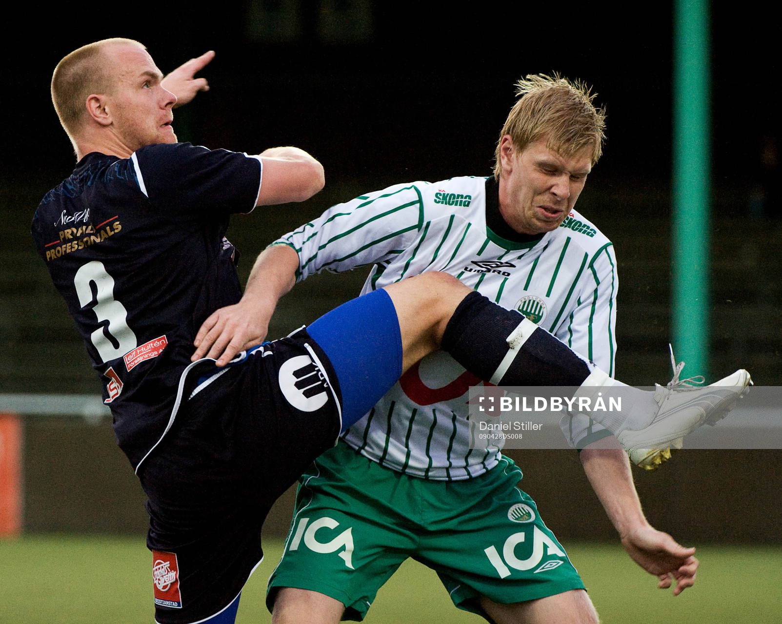 Niclas Fischer, Kristianstad. Robert Carlsson, Frölunda