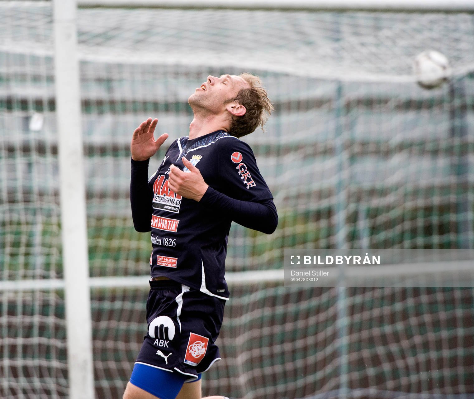 Andreas Svensson, Kristianstad, lobbar precis över