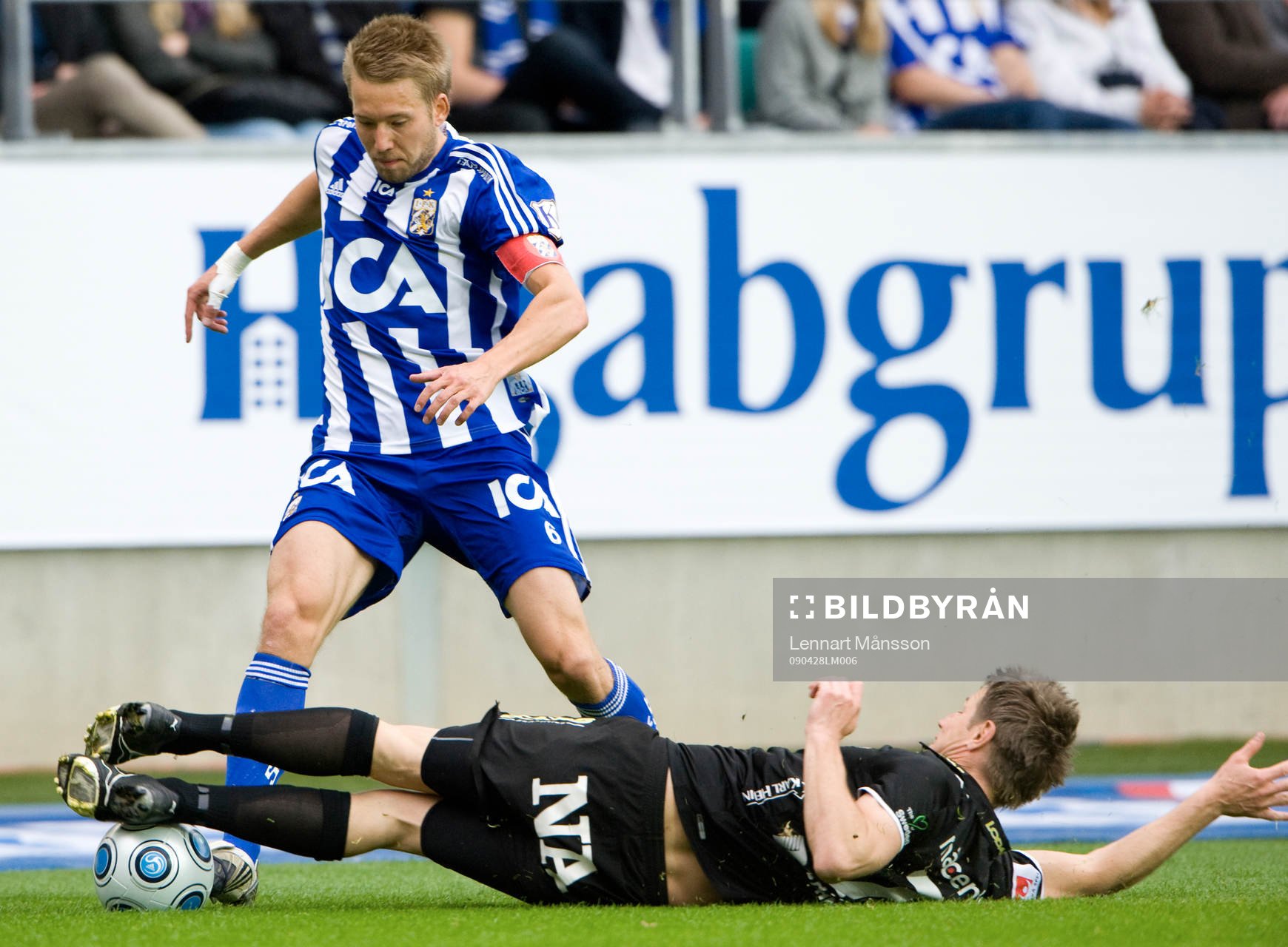 Magnus Kihlberg stoppar Adam Johansson
