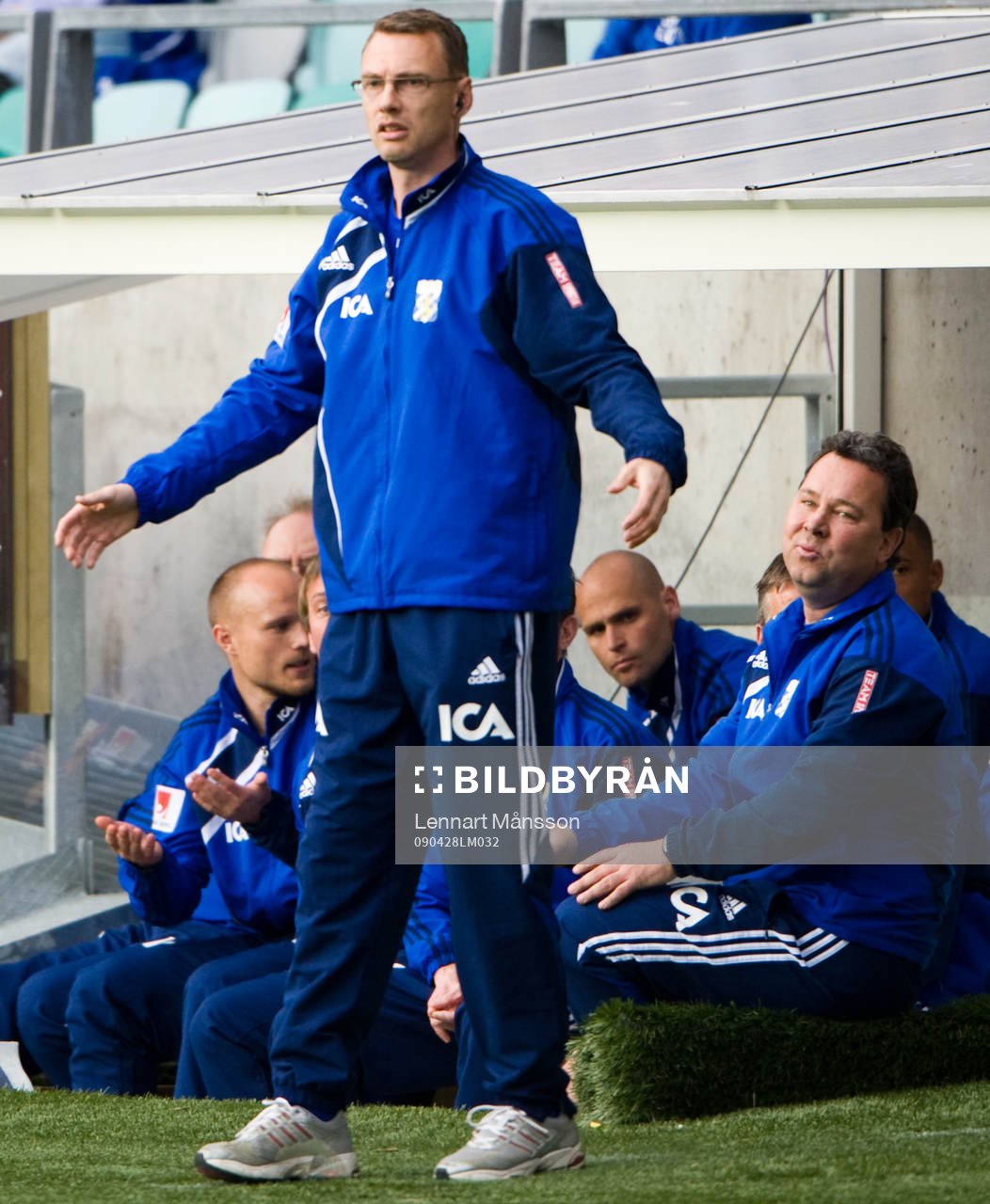 Jonas Olsson och Stefan Rehn, tränare