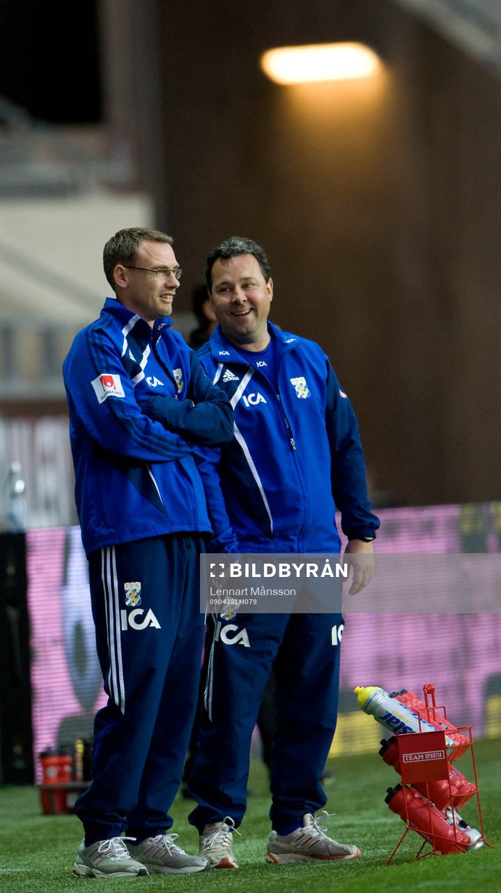 Jonas Olsson och Stefan Rehn, tränare
