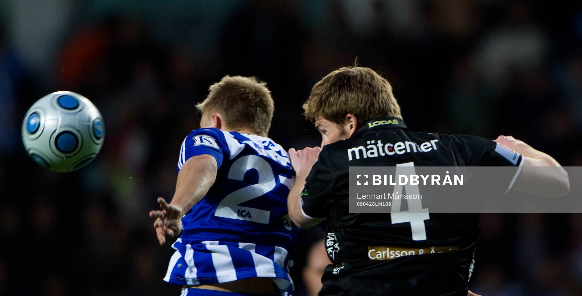 Sebastian Eriksson och Magnus Wikström, nickduell