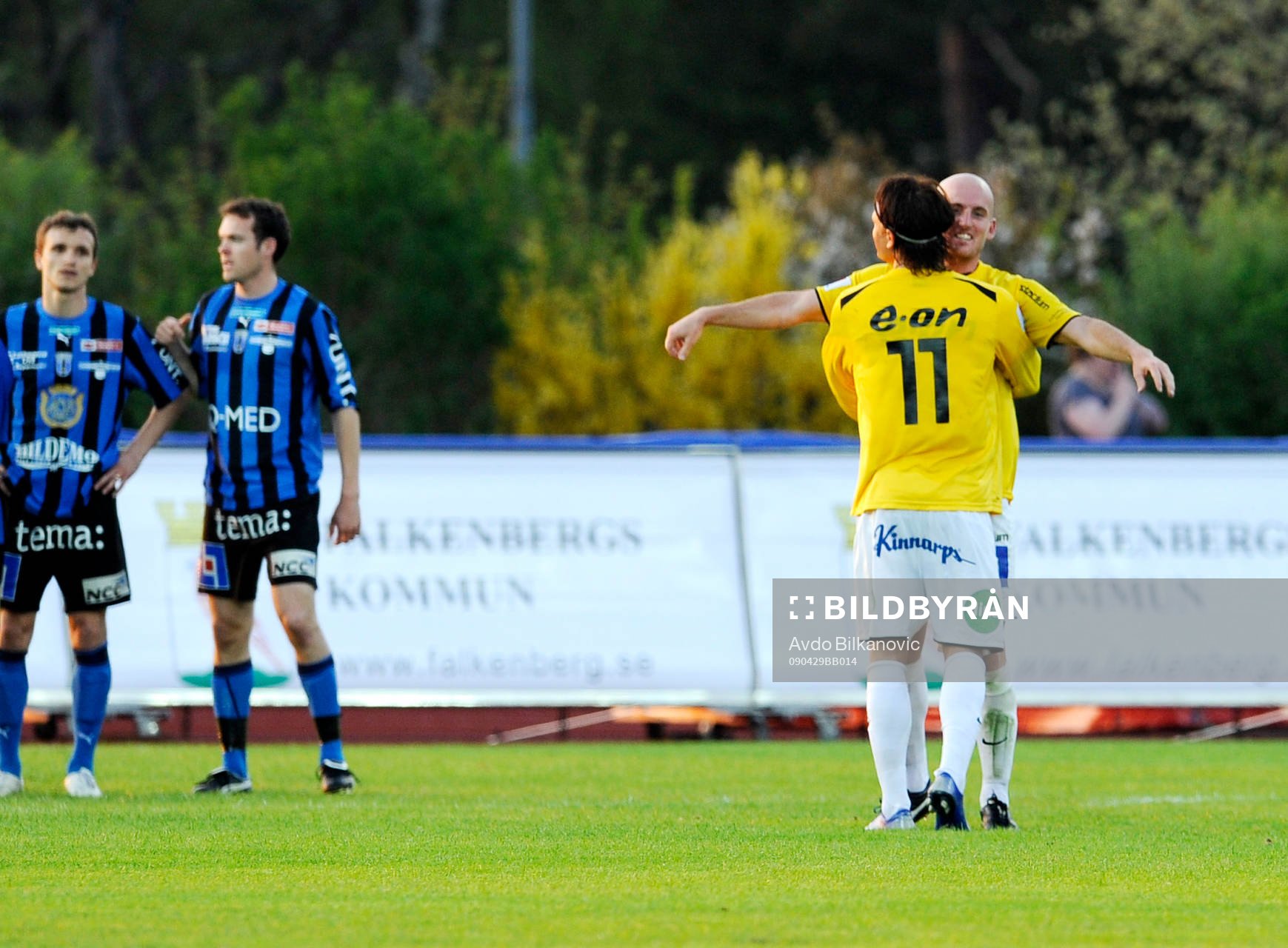  Kristoffer Fagercrantz, Falkenberg, jubel
