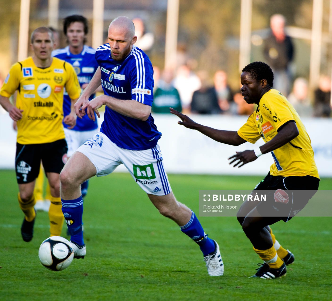 Hannes Sigurdsson, Sundsvall och Patrick Osiako, Mjällby