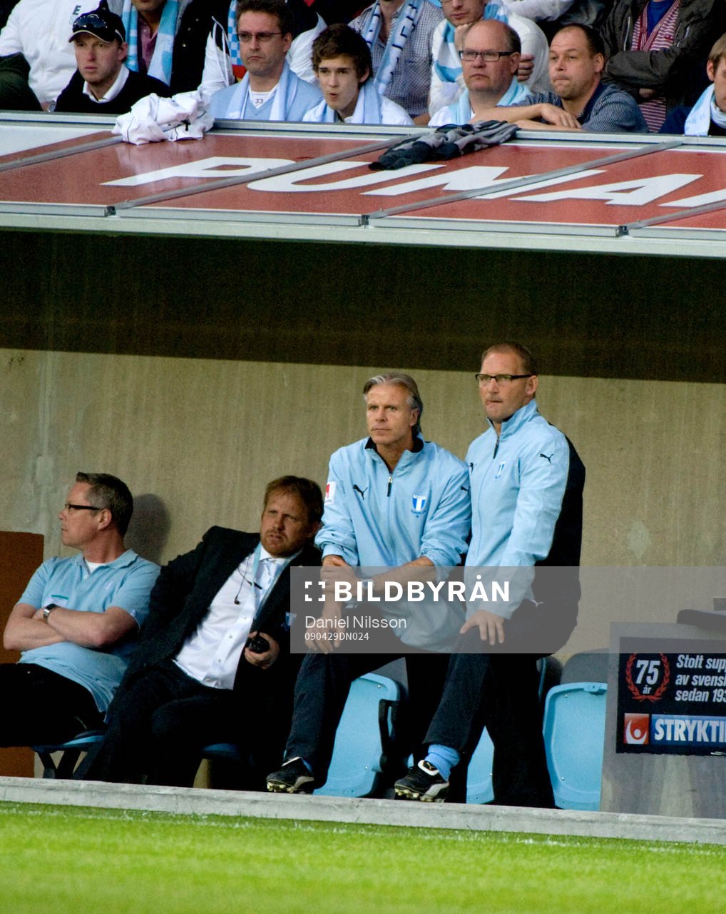 Roland Nilsson, tränare och Hans Green, assisterande