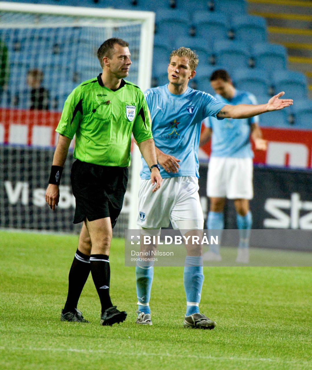 Robert Åhman-Persson, Malmö och Daniel Stålhammar, domare