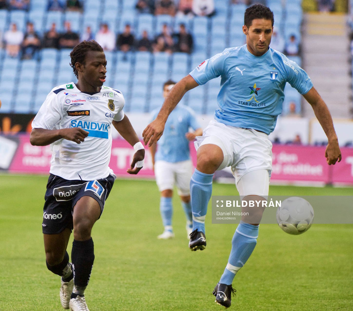 David Durmaz, Malmö och Amadou Jawo, Gefle