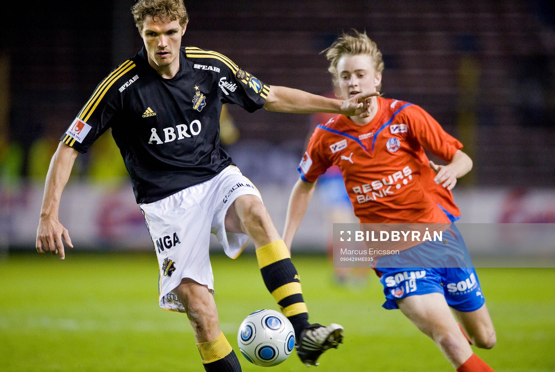 Jos Hooiveld, AIK med Rasmus Jönsson, Helsingborg i ryggen