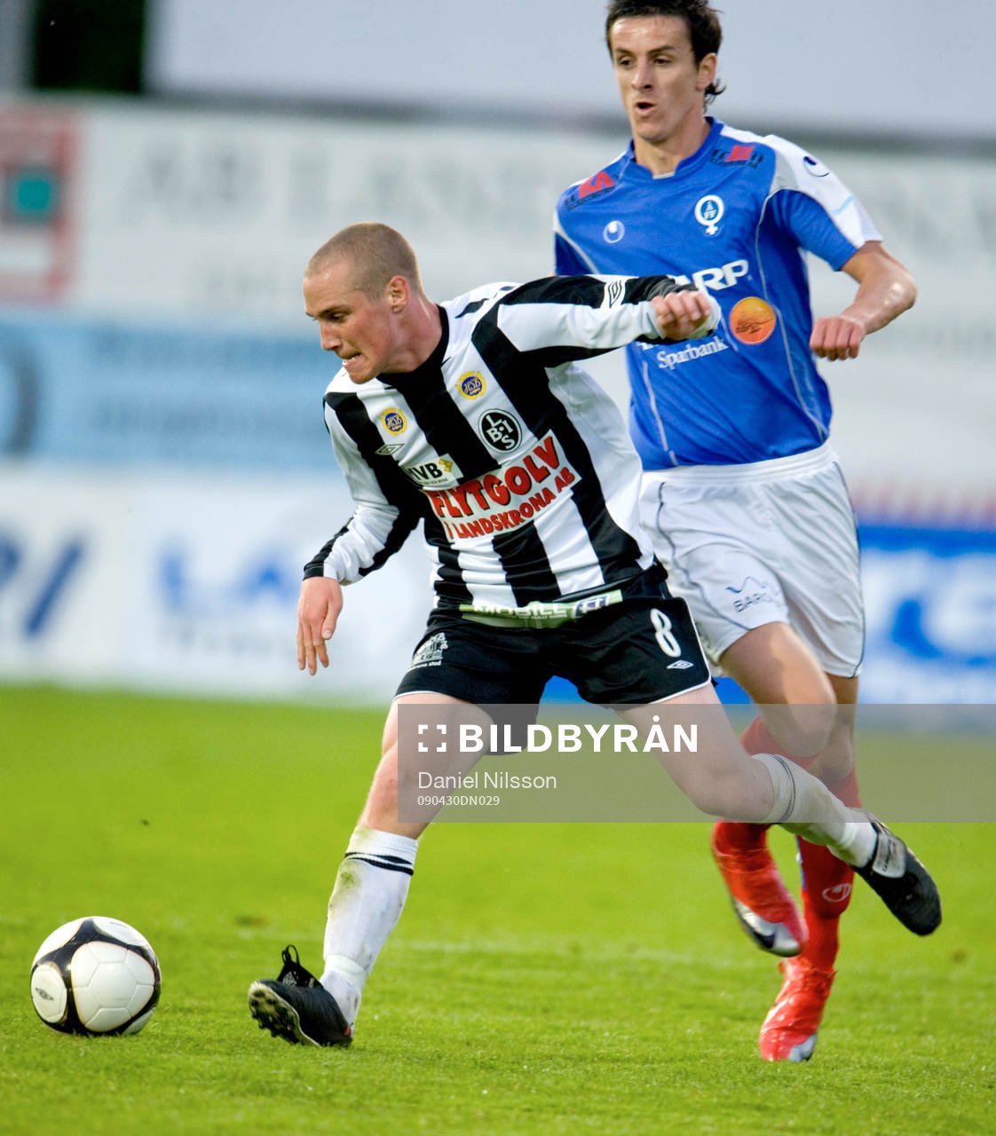 Christoffer Carlsson, Landskrona och Haris Radetinac,