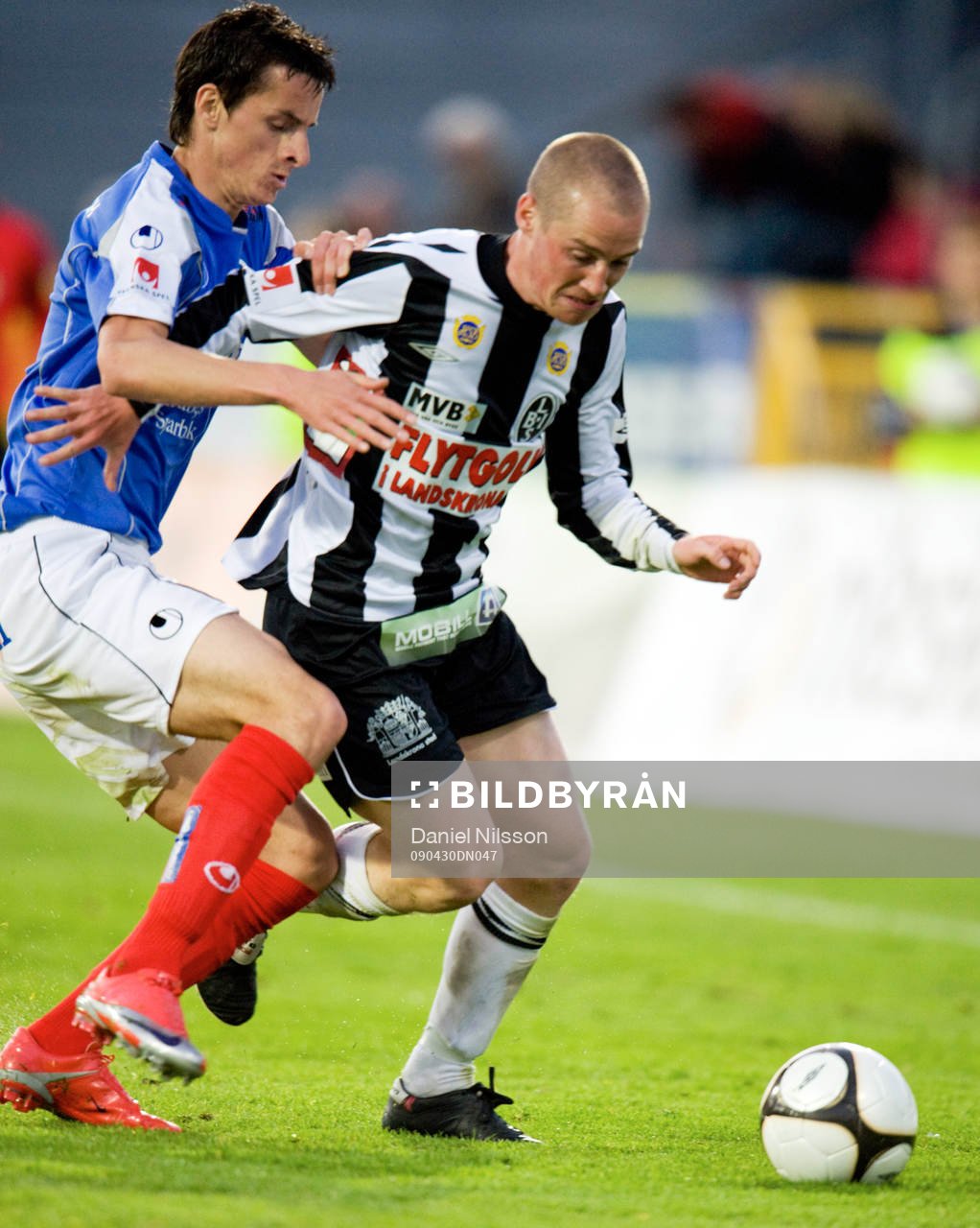 Christoffer Carlsson, Landskrona och Haris Radetinac,