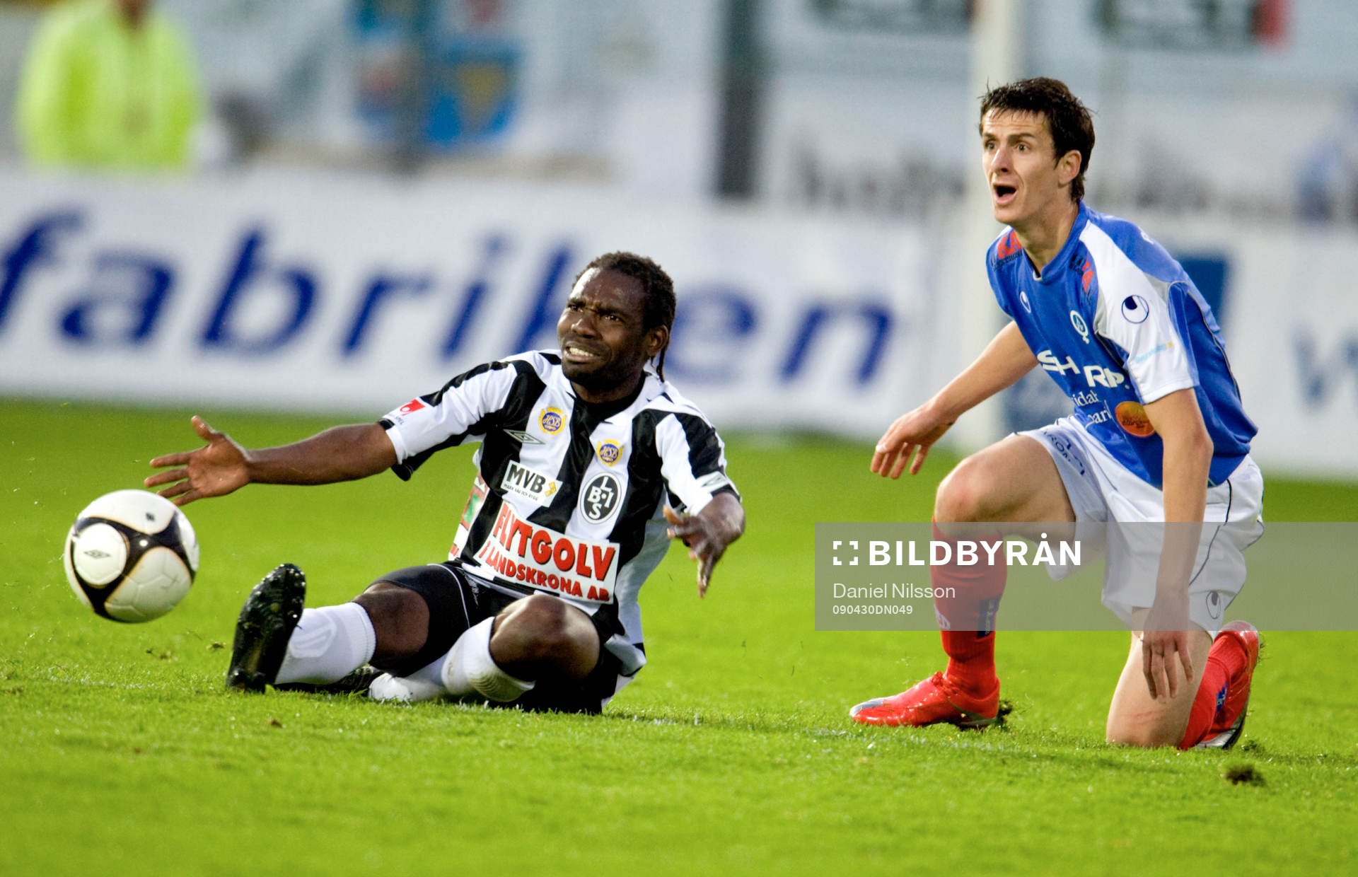 Charles Anderson, Landskrona och Haris Radetinac,