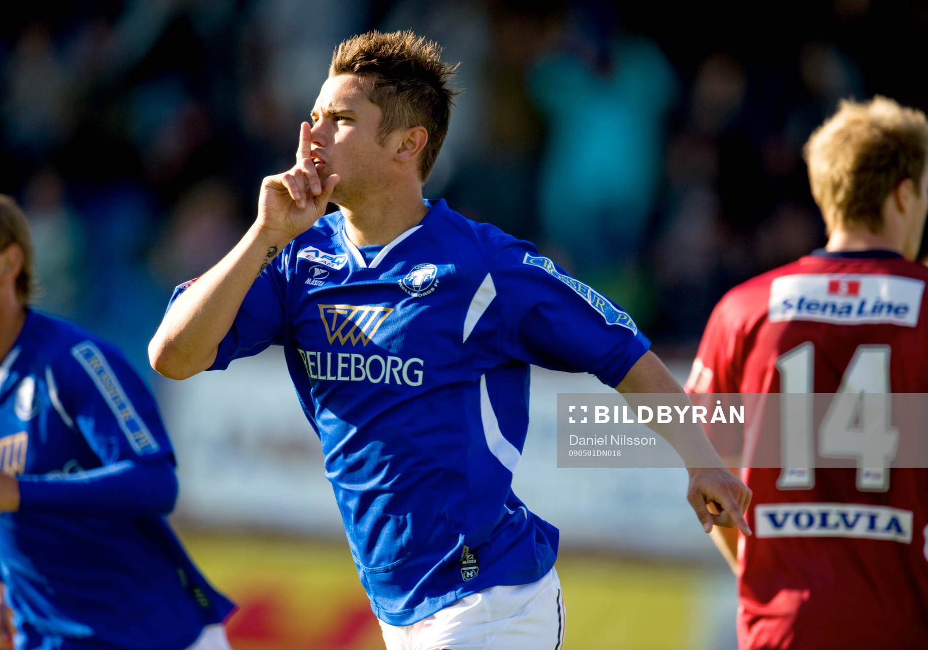 Joakim Sjöhage, Trelleborg gjorde 2-1 och avgjorde