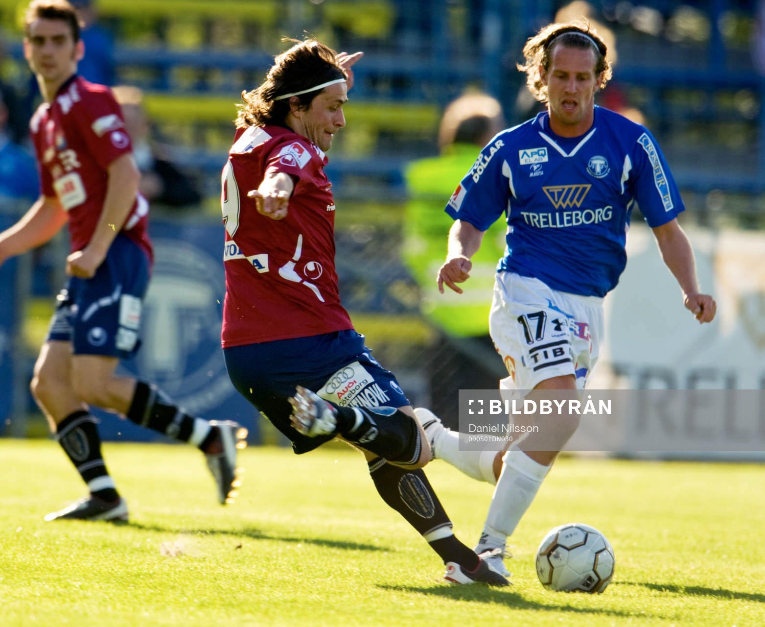 Thommie Persson,  Trelleborg och Pavel Zavadil, Örgryte