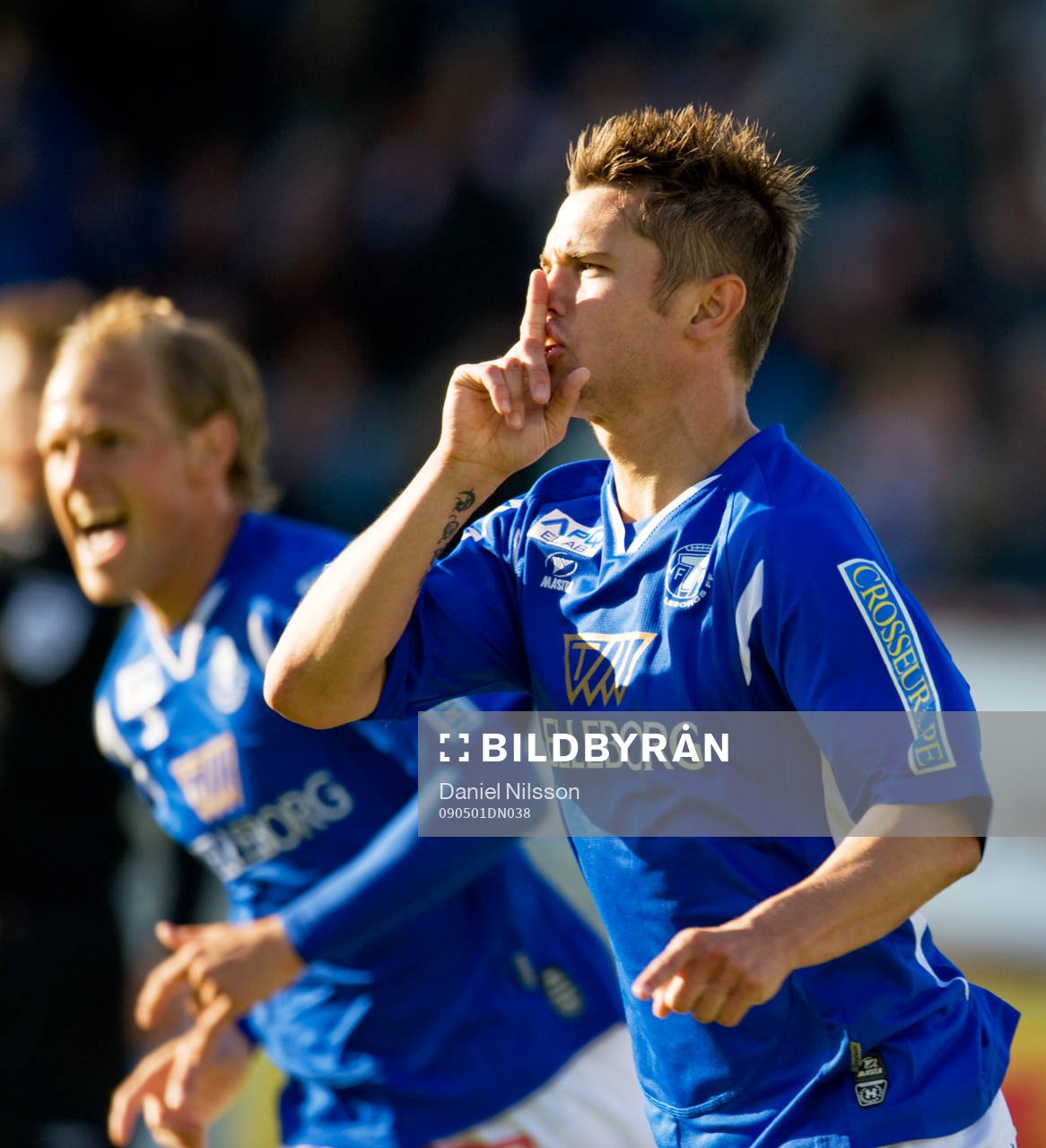 Joakim Sjöhage, Trelleborg gjorde 2-1 och avgjorde