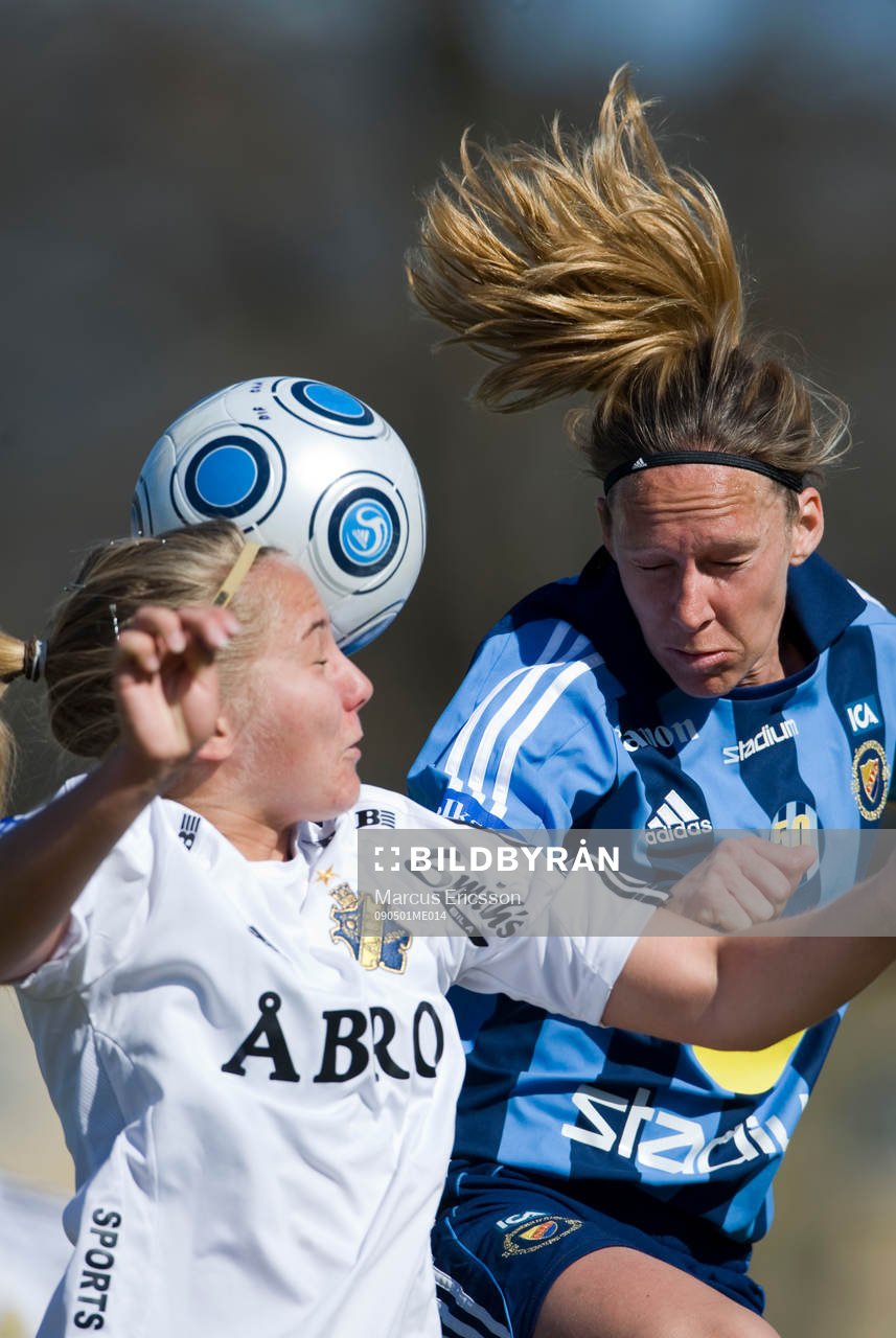 Emelie Ölander, AIK och Linda Sällström, Djurgården
