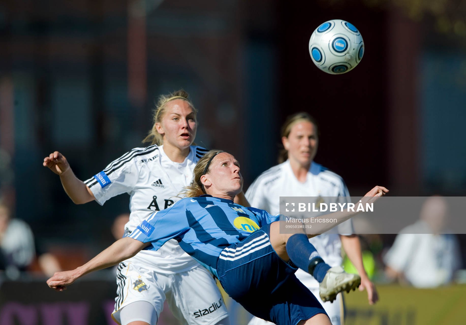 Linda Fagerström, Djurgården och Emelie Ölander, AIK