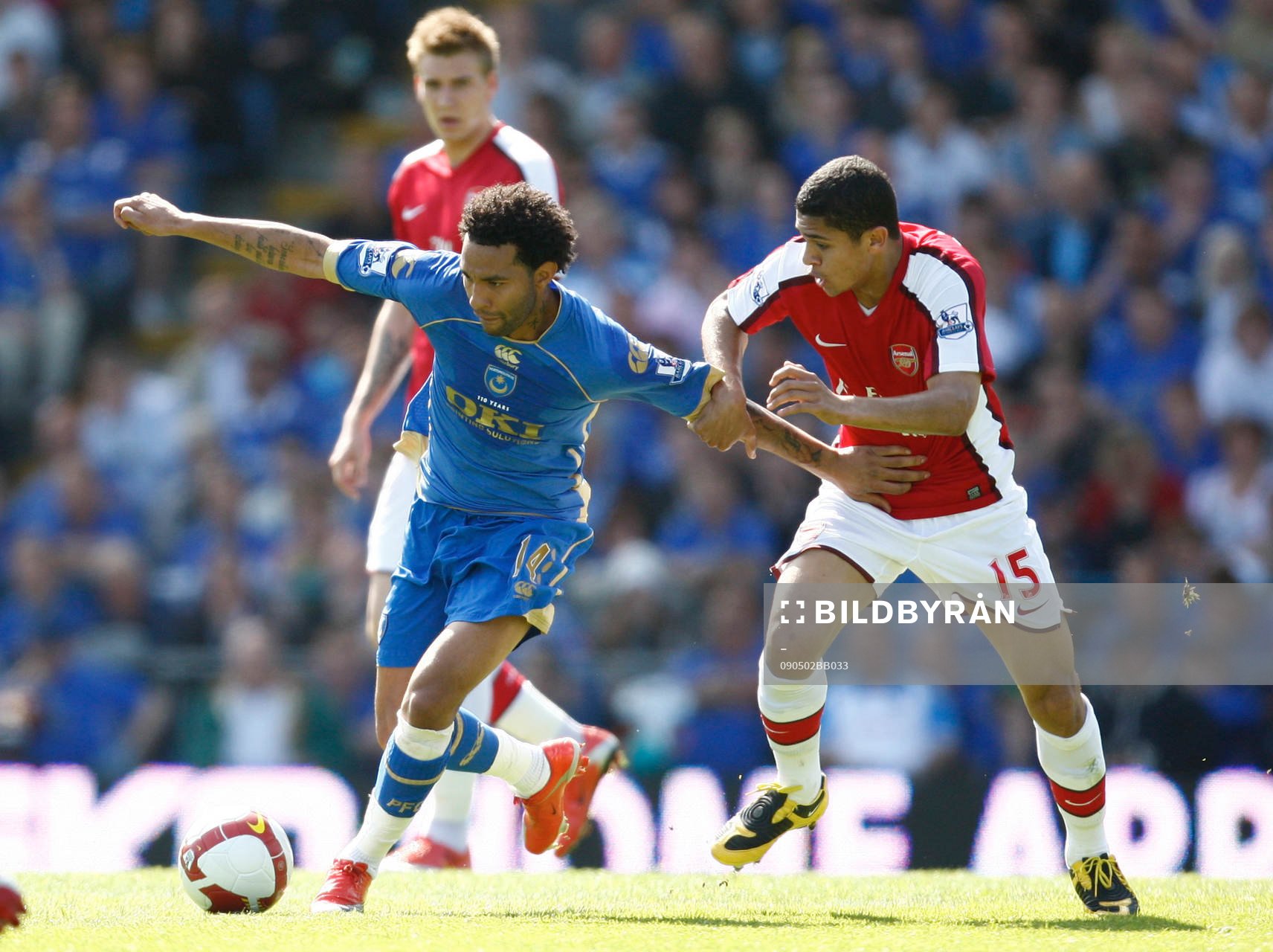 Denilson, Arsenal och Jermaine Pennant, Portsmouth