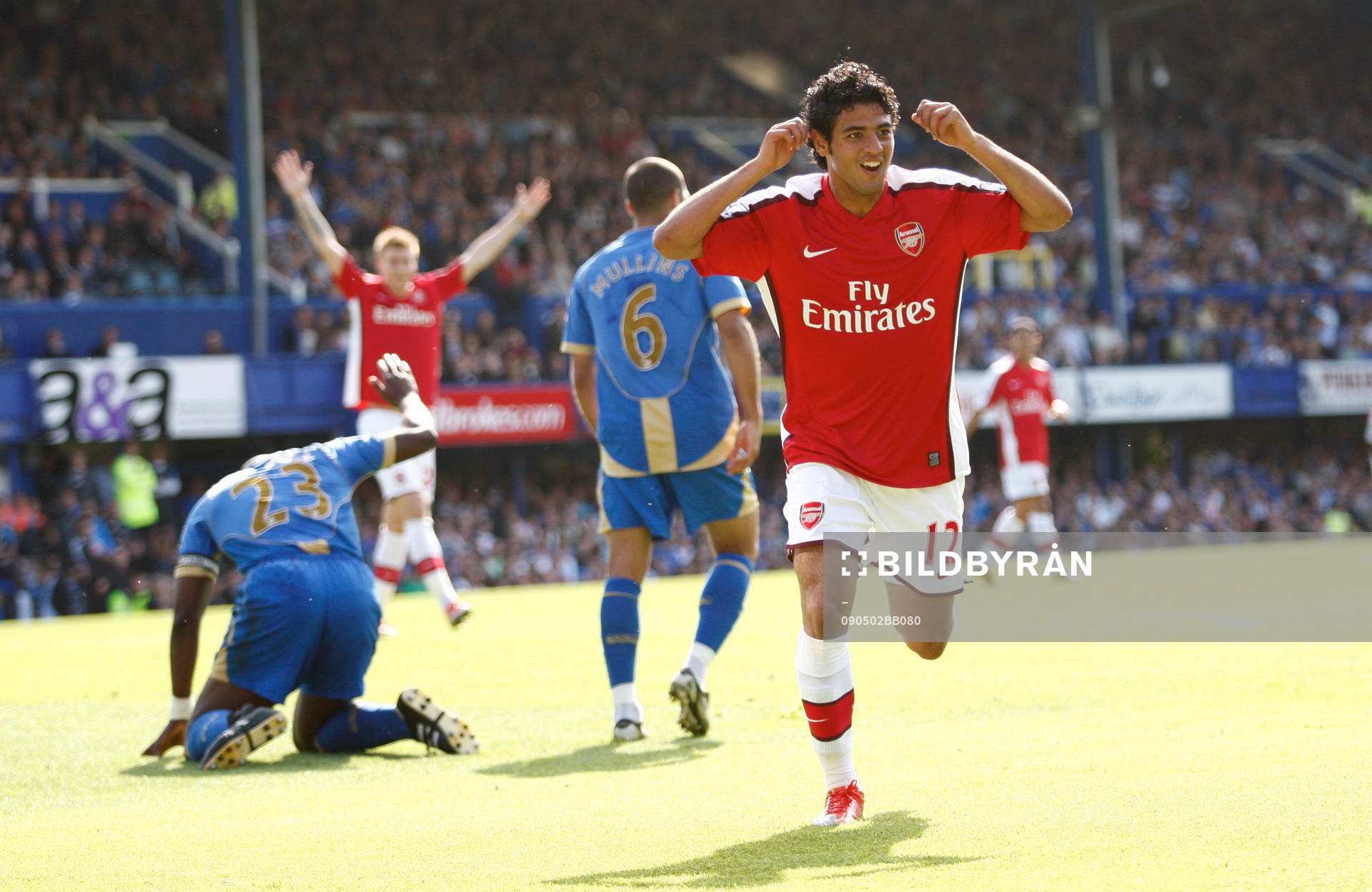 Carlos Vela, Arsenal, glädje, jubel