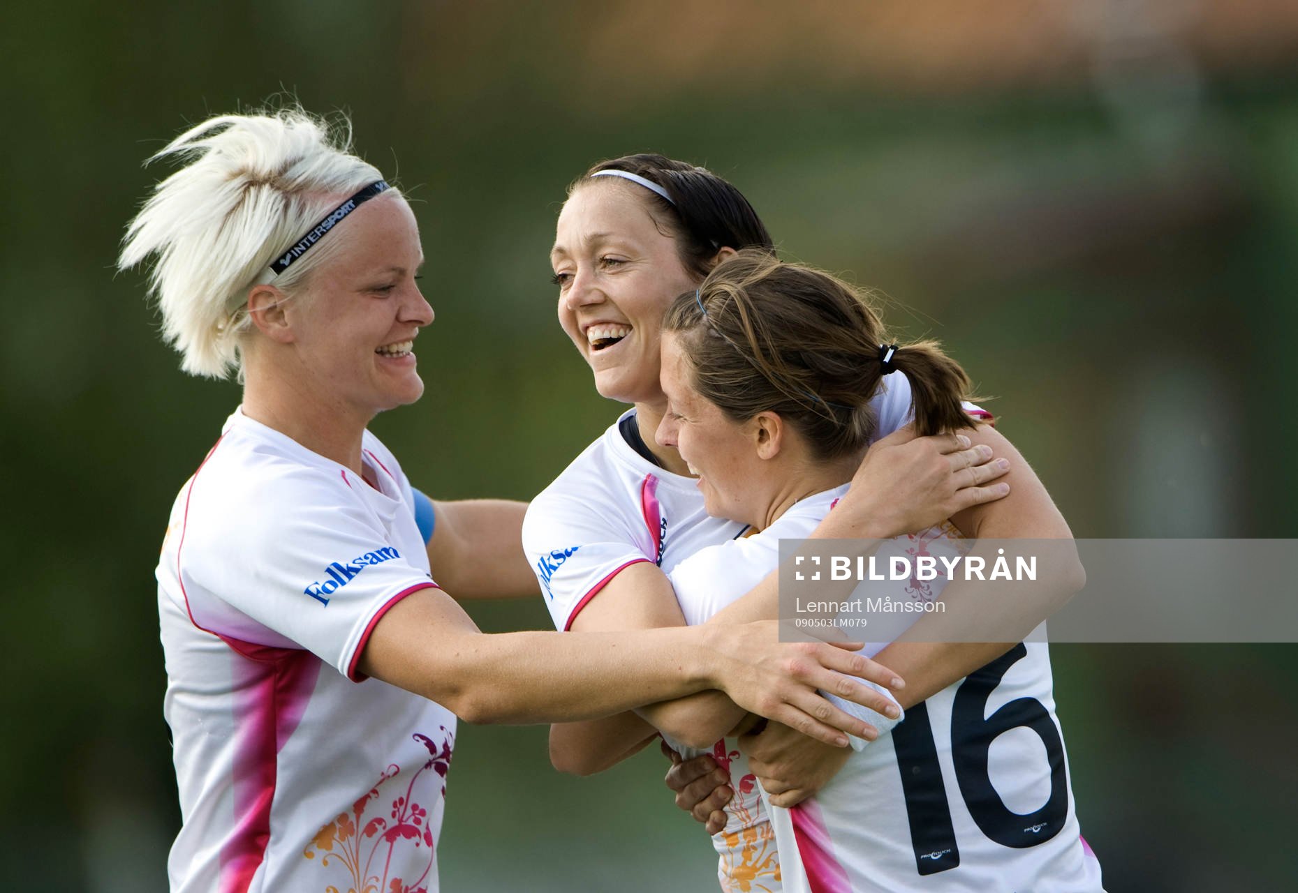 Nilla Fischer och Therese Sjögran, Jubel