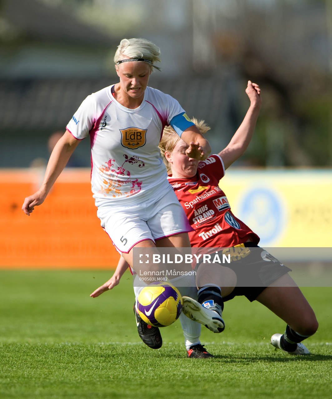 Nilla Fischer, Malmö och Sofie Persson, Kristianstad