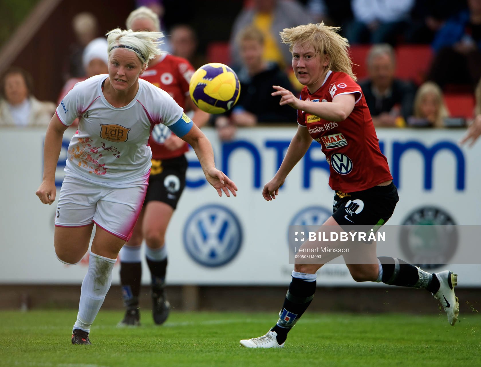 Nilla Fischer, Malmö och Sofie Persson, Kristianstad