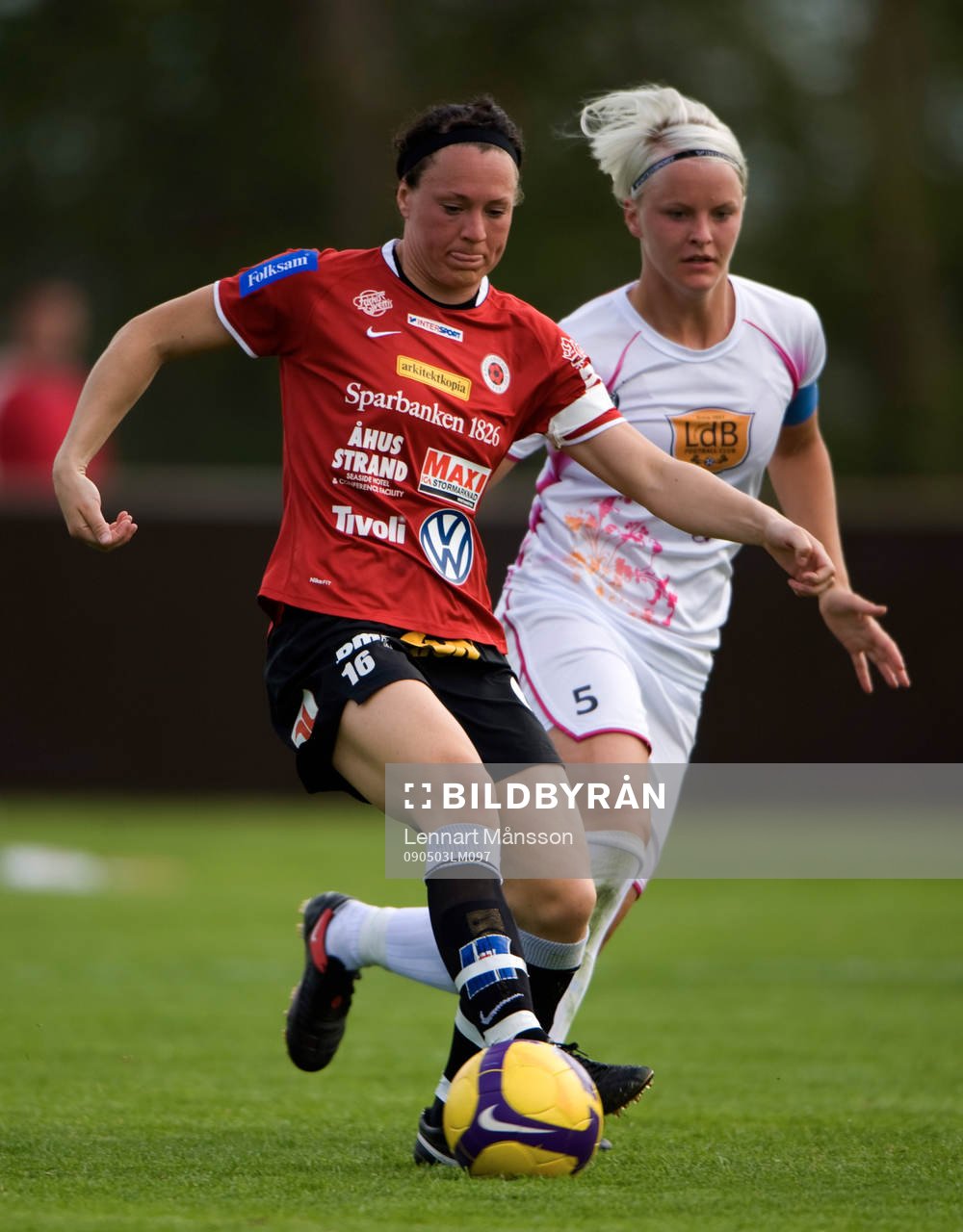 Frida Sjöfors, Kristianstad och Nilla Fischer,  LdB Malmö