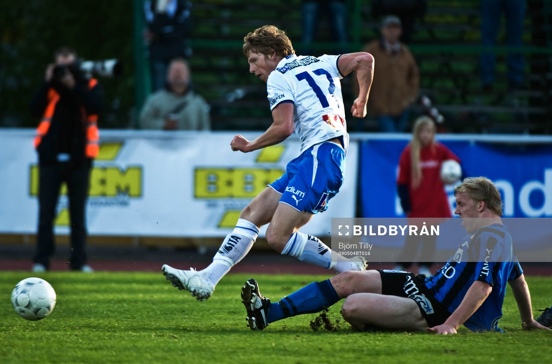  Timmy Wilhelmsson, Norrköping och Daniel Fernberg, Sirius.
