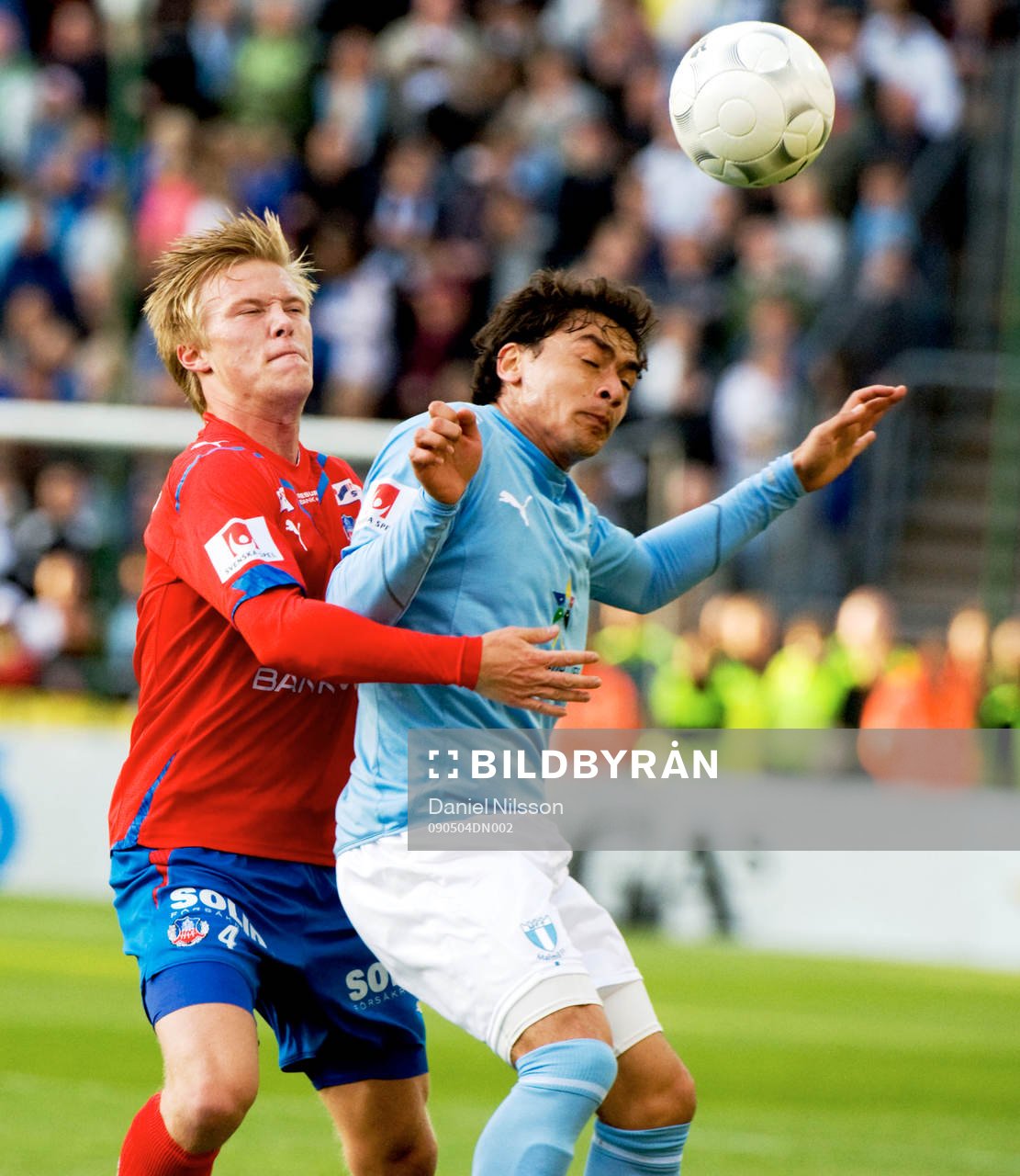 Ricardinho, Malmö och Andreas Landgren, Helsingborg