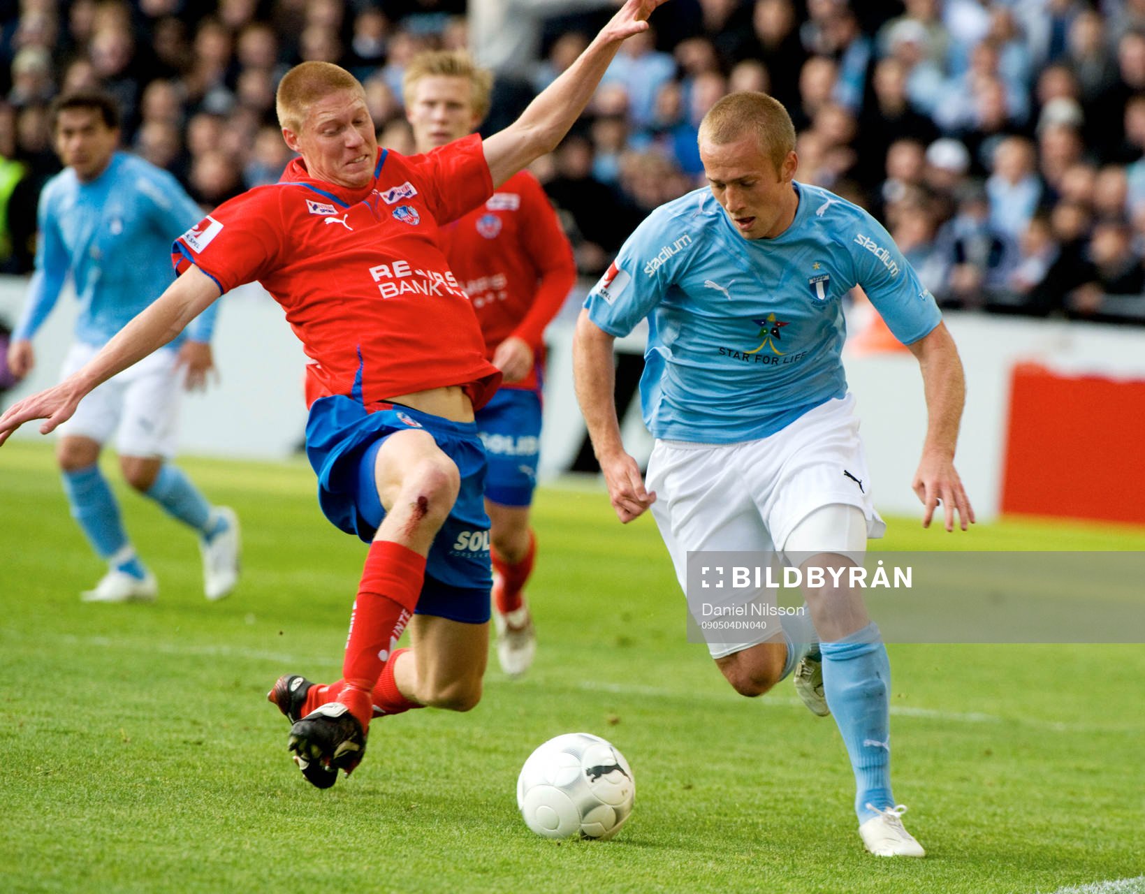 Daniel Larsson, Malmö och Markus Holgersson, Helsingborg