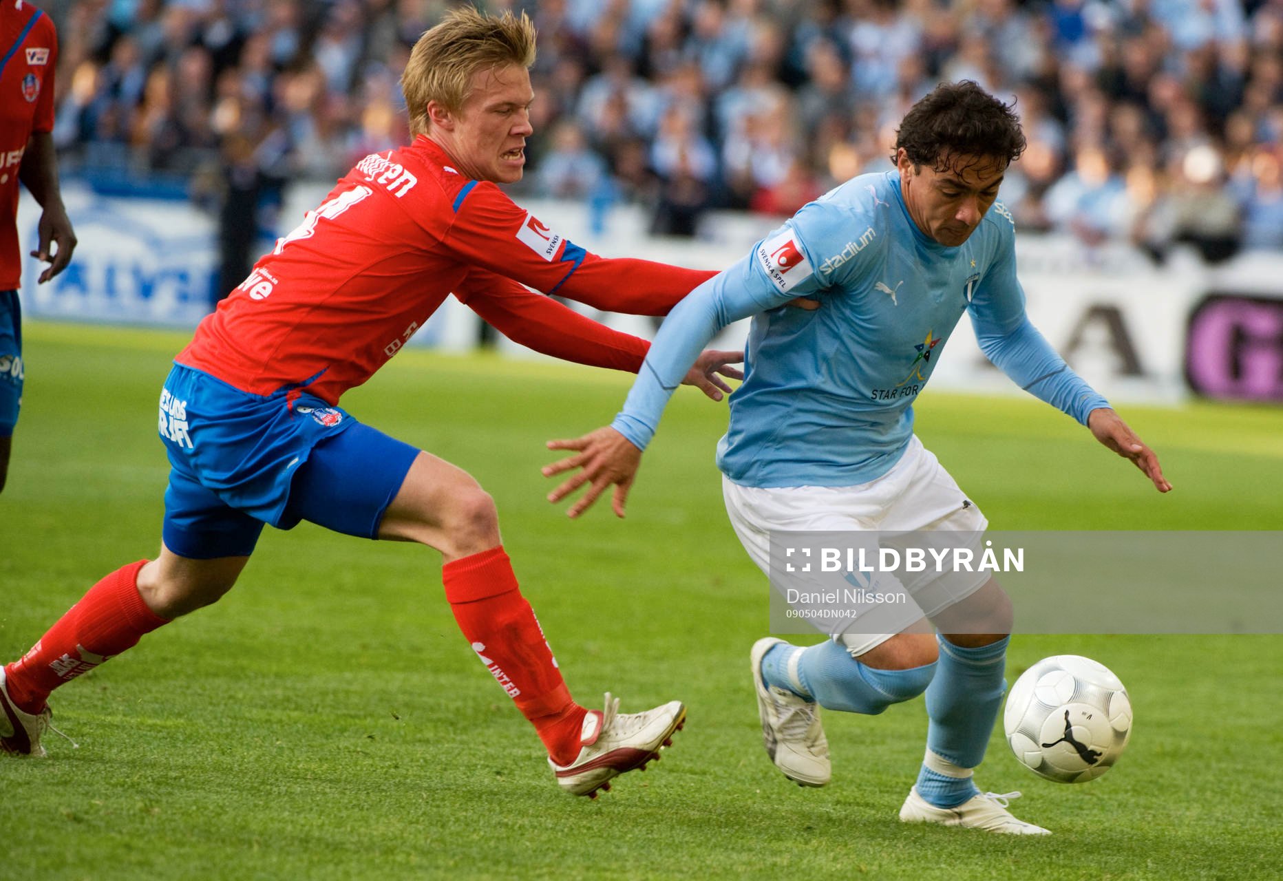 Ricardinho, Malmö och Andreas Landgren, Helsingborg