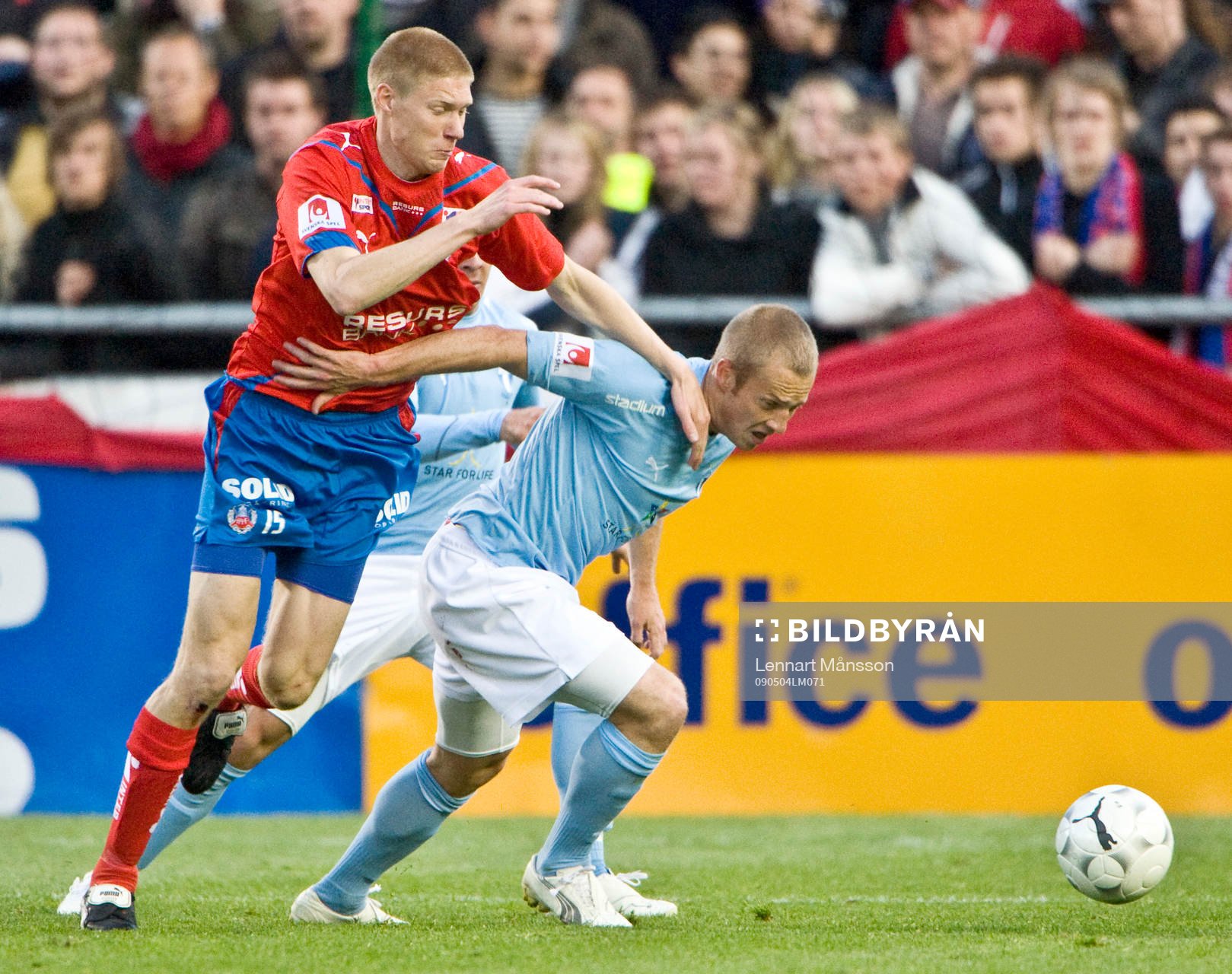 Markus Holgersson, Helsingborg och Daniel Larsson, Malmö