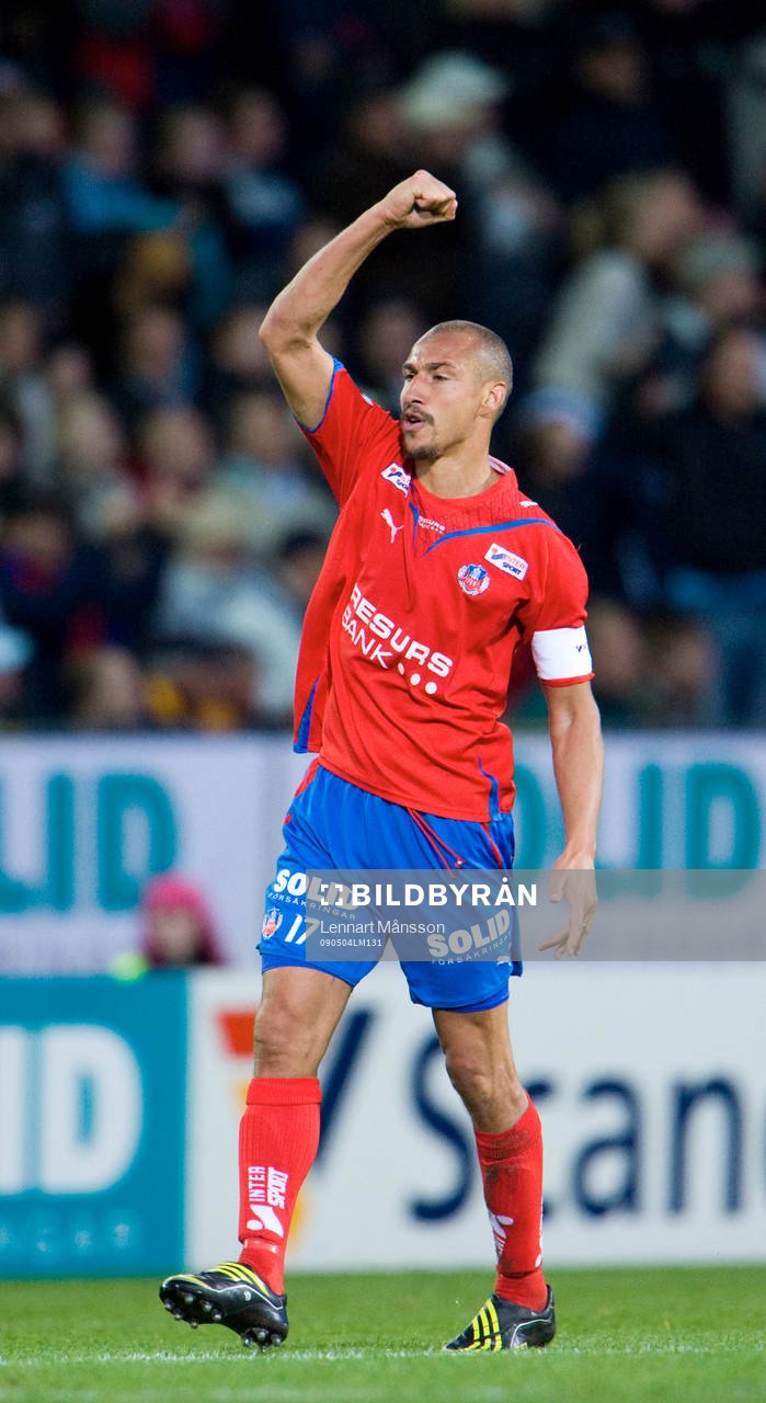 1-0, Henrik Larsson. Jubel