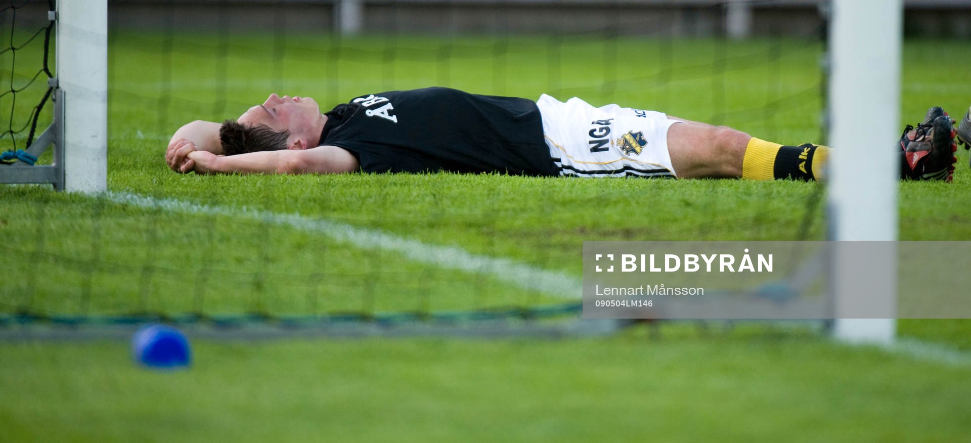 Bästa chansen för AIK, Miran Burgic har missat Martin