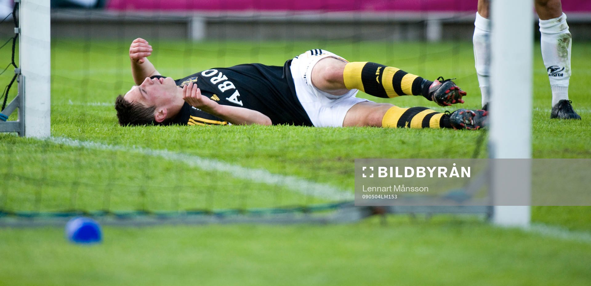 Bästa chansen för AIK, Miran Burgic har missat Martin