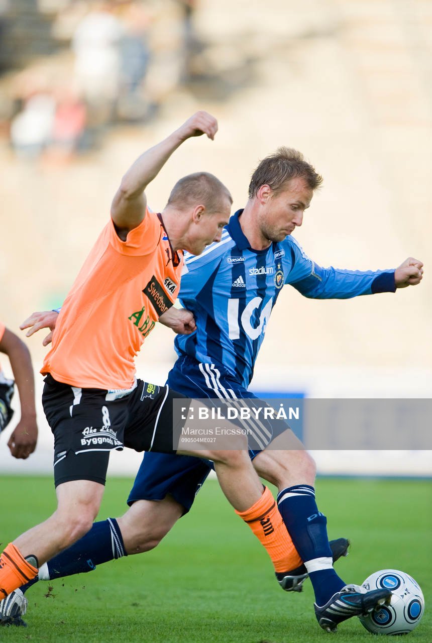 Richard Spong, GAIS och Markus Johannesson, Djurgården