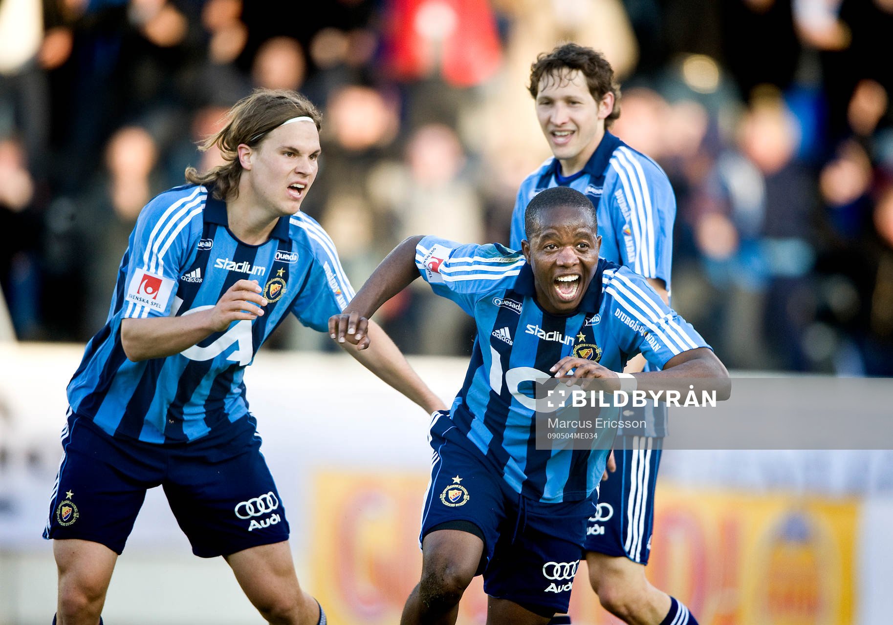 Boyd Mwila,  jubel
