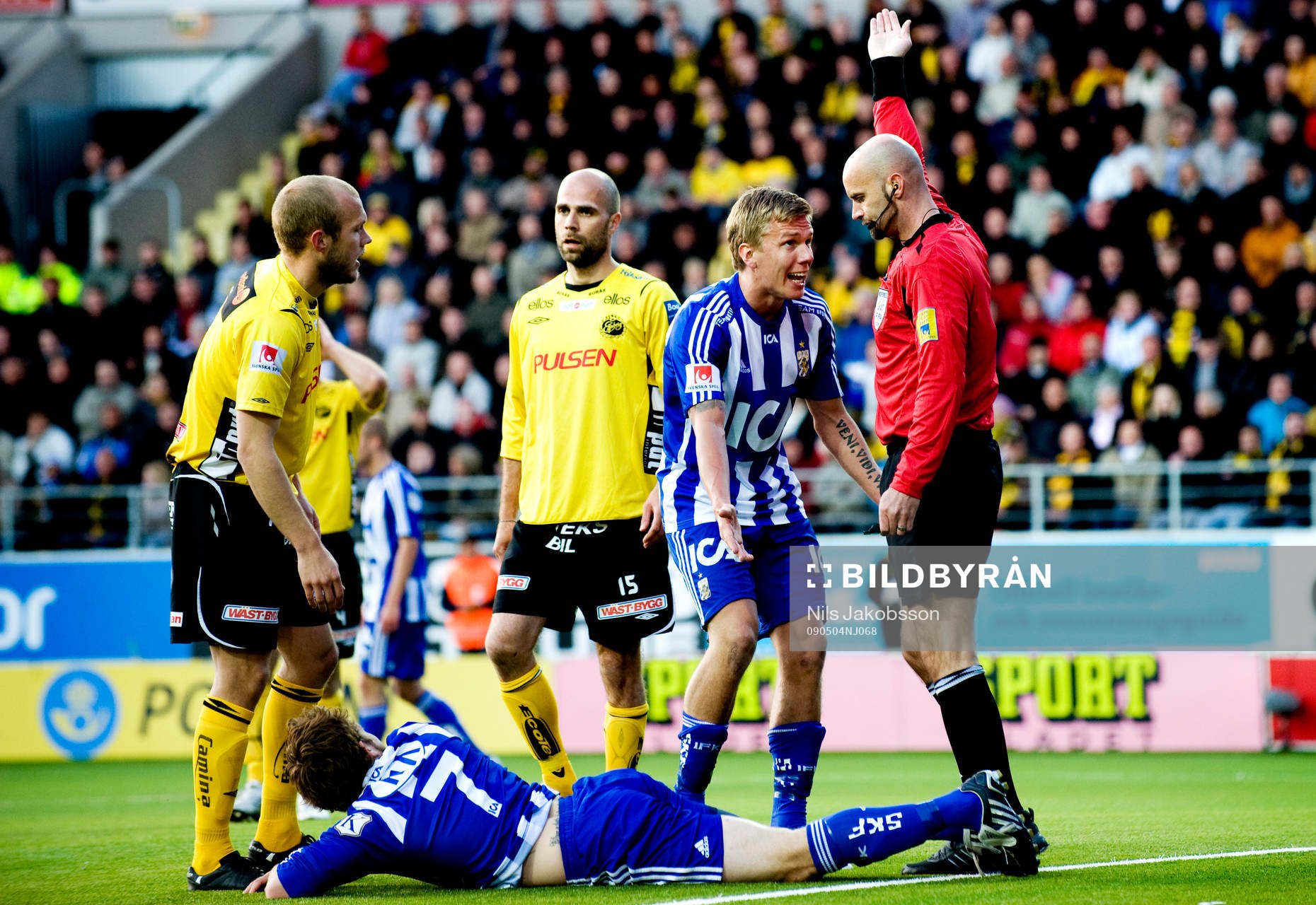 Pontus Wernbloom vill ha straff när Tobias Hysén blivit