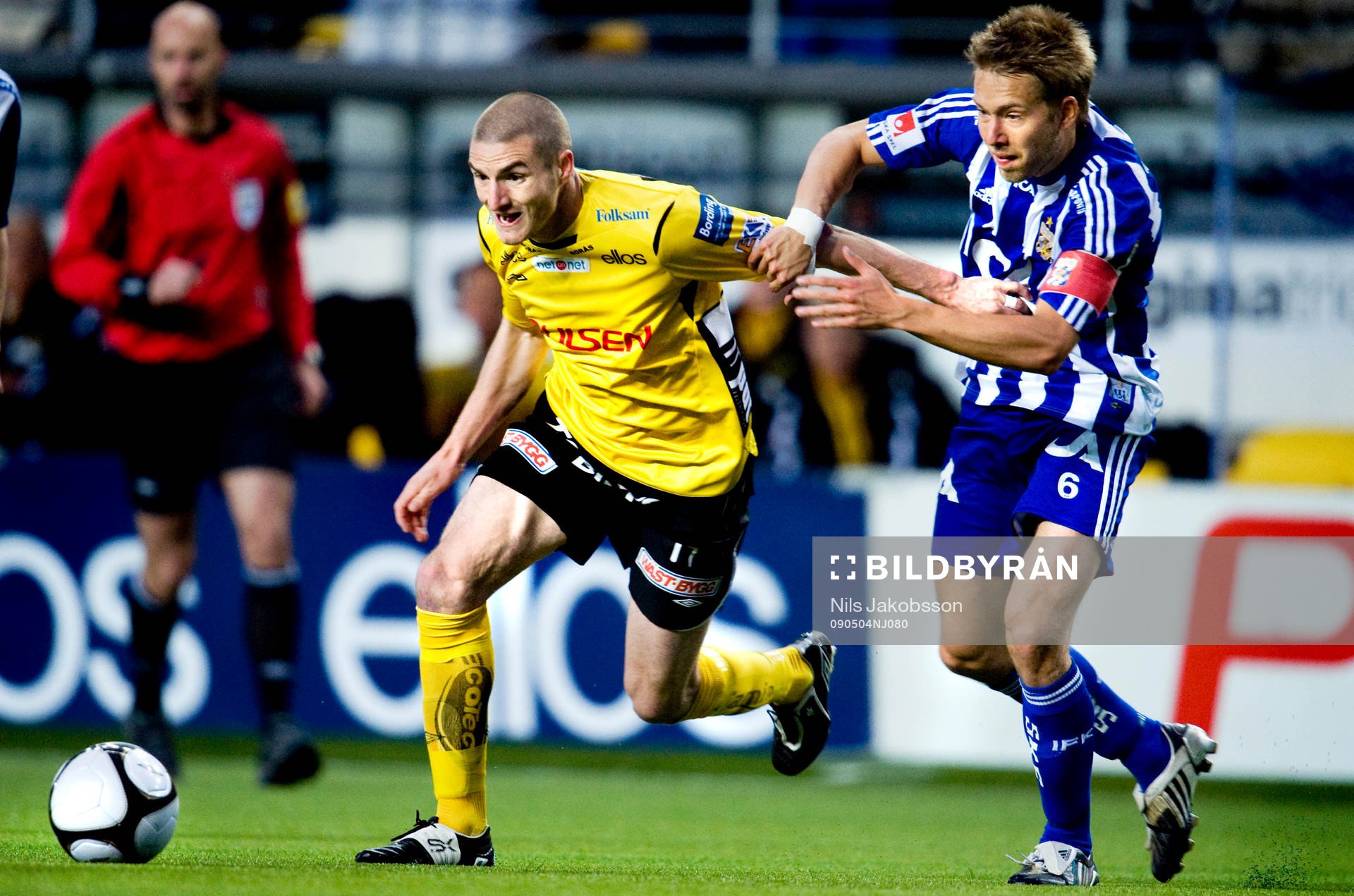 James Keene, Elfsborg, Adam Johansson, IFK Göteborg