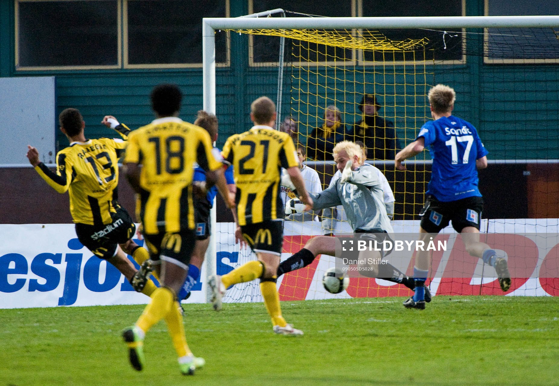 Mathias Ranégie, Häcken, kvitterar i slutminuterna
