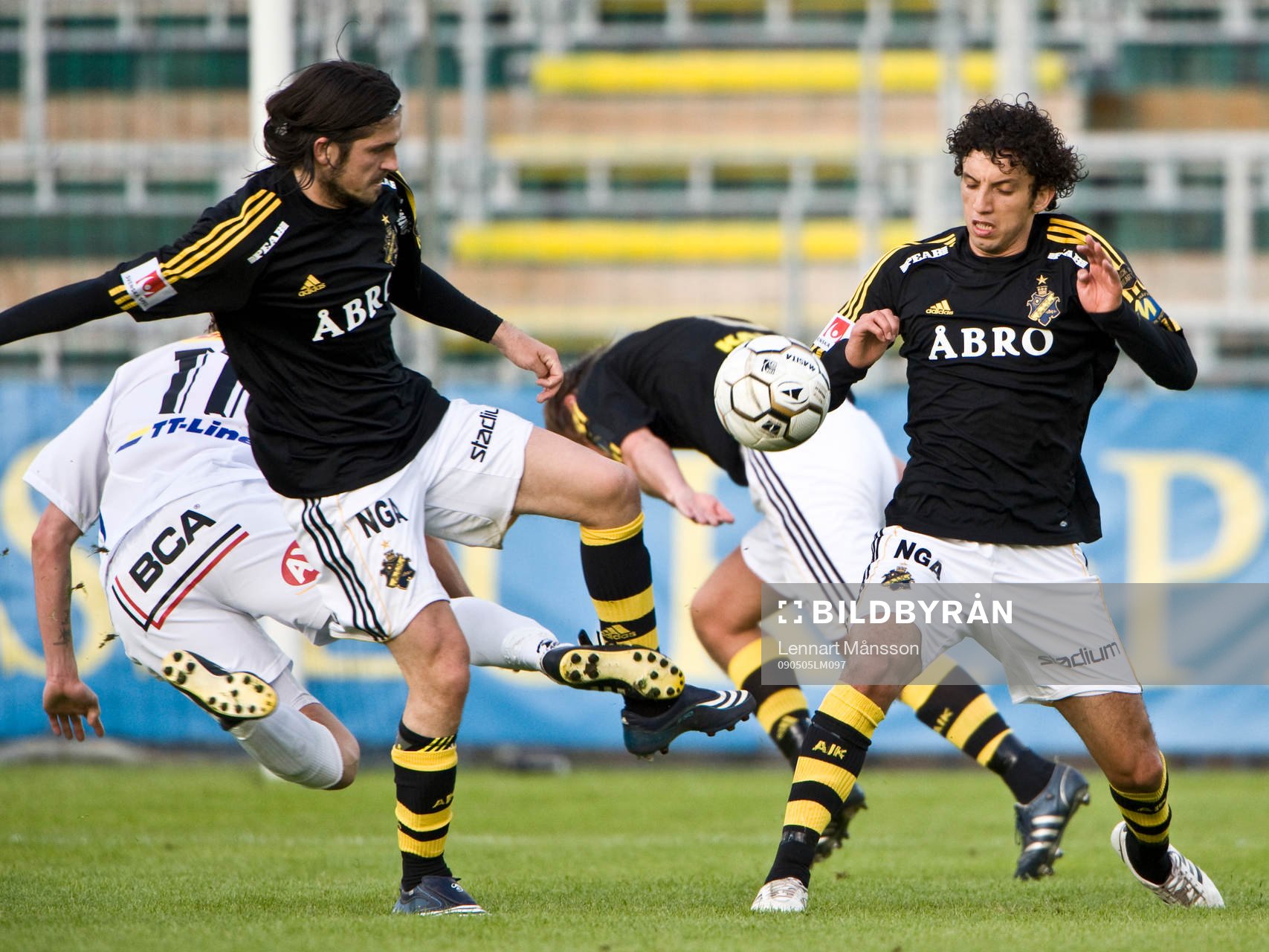 Bojan Djordjic och Jorge Ortiz, AIK