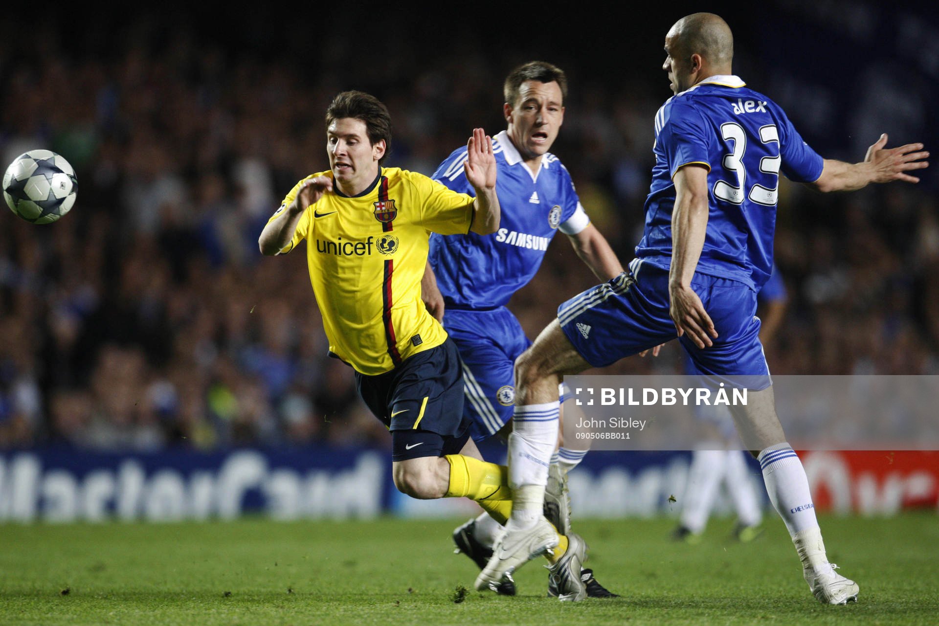 Fotboll, UEFA Champions League, Semifinal, Chelsea -